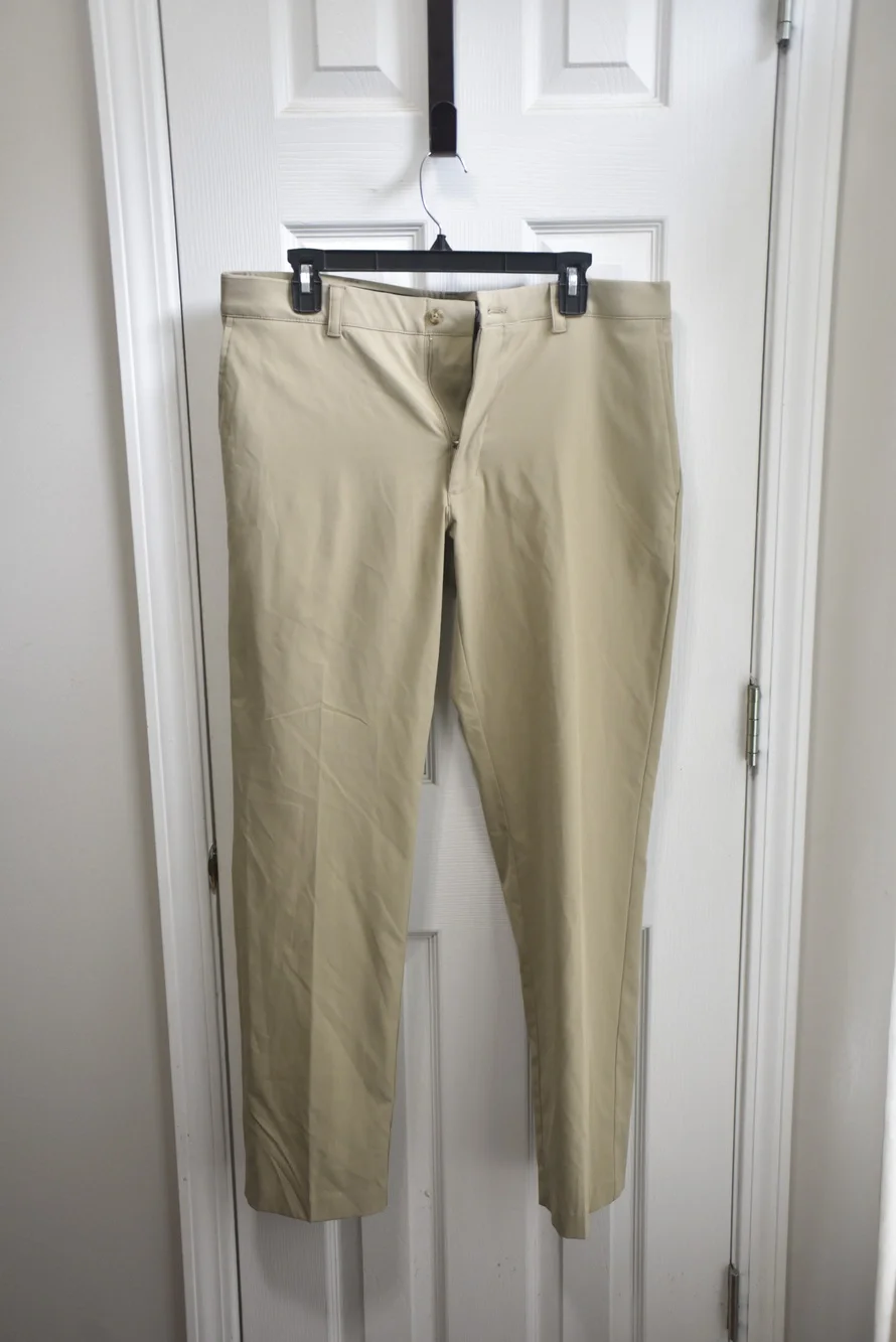 Pro Tour Golf Pants Tan Polyester 34x32 LSC448